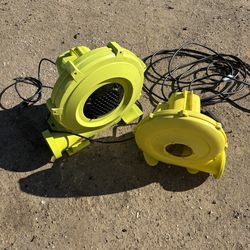 Inflatable bounce houses blowers