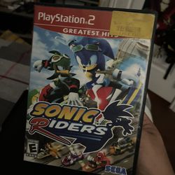 Sonic Riders PS2 