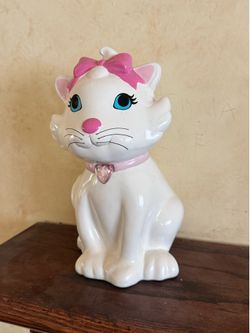 Disney Marie The Aristocats FAB Starpoint Ceramic Piggy Bank