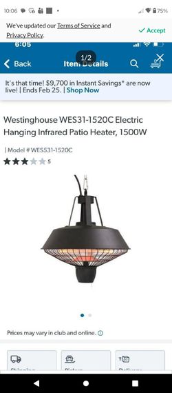 Heater outdoor