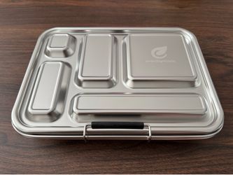 Leakproof Stainless Steel Bento Lunch Box - 5 Compartments - New