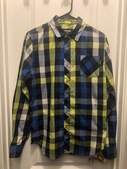 Plaid flannel shirt