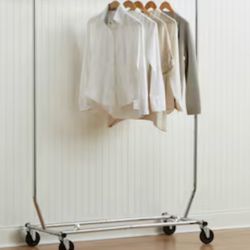 Deluxe garment rack. New (open Box)