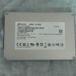 

eBay - cp*group
Micron M500 960gb Mlc Sata 6gbps 2.5" Ssd 