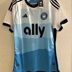 BNWT Adidas Charlotte FC 2024 Home Soccer Jersey Player Edition Size XL