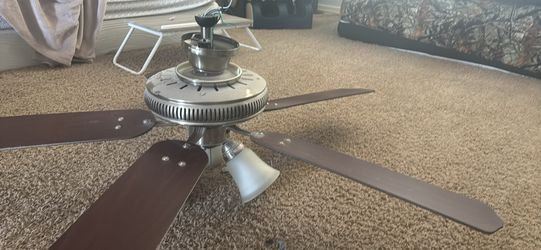 5-Blade Ceiling Fan with 3-Light Fixture