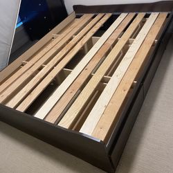 Queen Bed Frame With Storage 