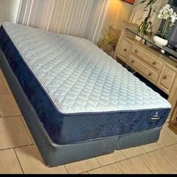 Brand New All Size Mattress | Optional Box & Metal Frame
