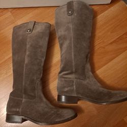Frye Suede and Leather Riding or Fashion Boots Size Womens 6 Ir Kids 4