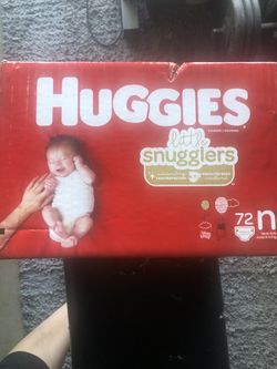 Huggins newborn pampers