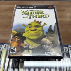 Shrek The Third PlayStation 2