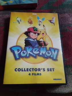 Pokémon Collector's Set 4 Films DVD