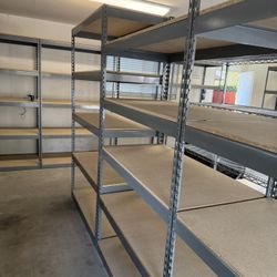 48 in W x 24 in D Garage Shelving Racks 5 Tier Level Boltless Shelves Delivery Available