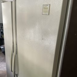 Whirlpool ,tan, Side By Side Doors