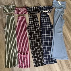 Sets /outfits $12 Each Top & Pants Size Small Strechy 
