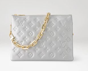 Louis Vuitton Coussin PM handbag Silver
