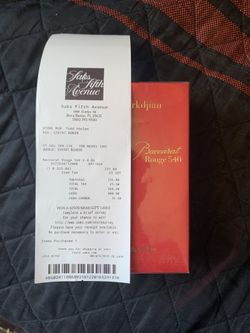 *SEND OFFERS* Baccarat Rouge 540