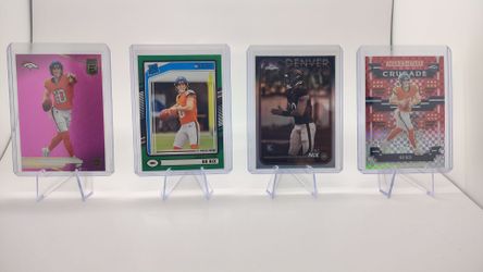 Bo Nix Football Cards (4 Cards)