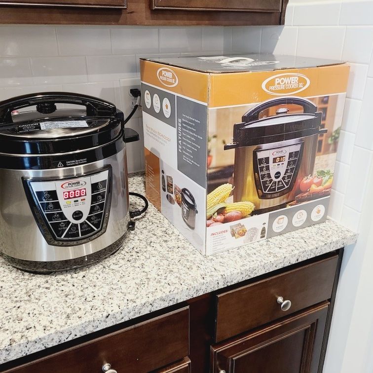 8 qt Power Pressure Cooker XL for Sale in Norman, OK - OfferUp
