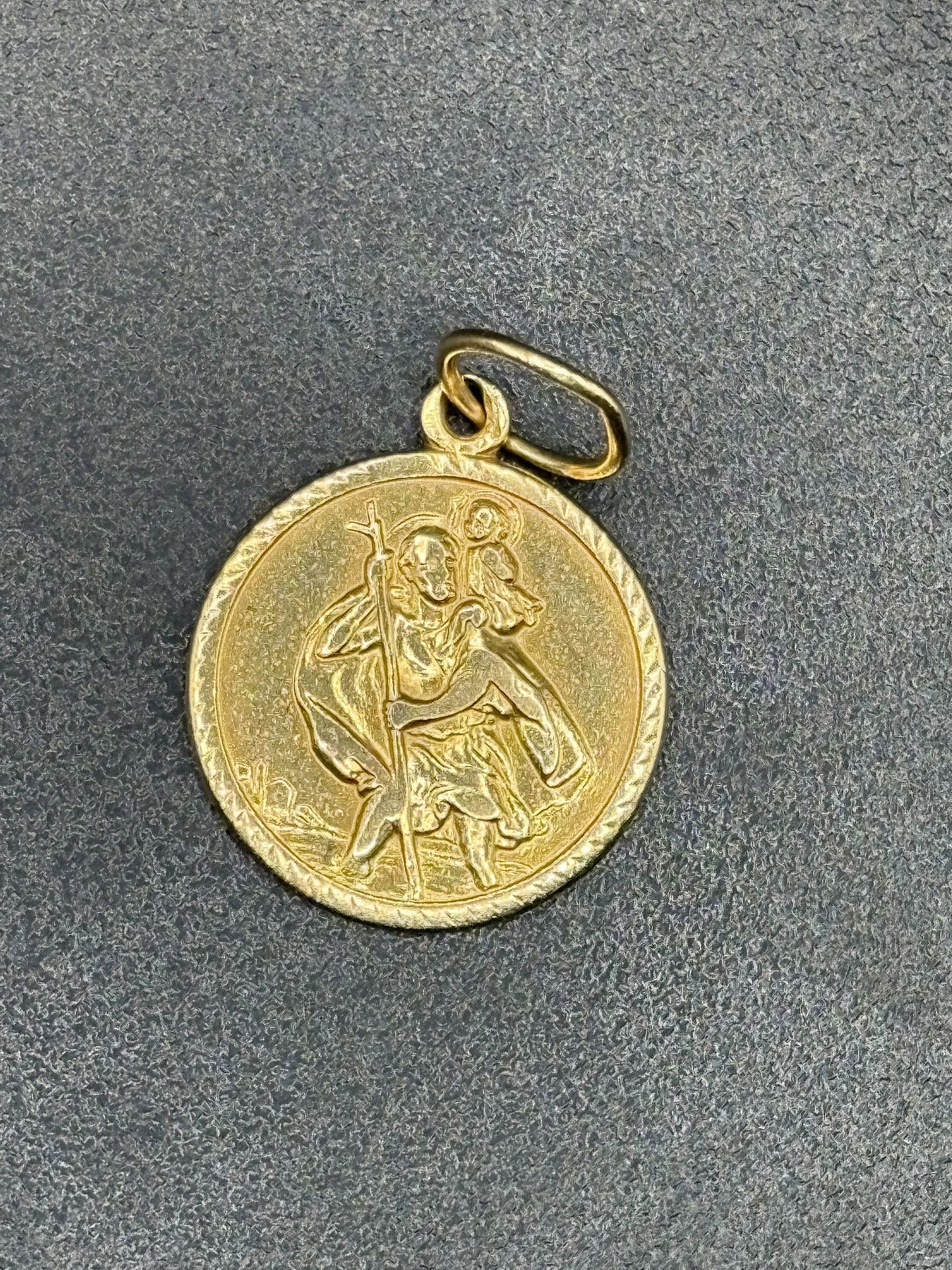 Engraved Charm Pendant