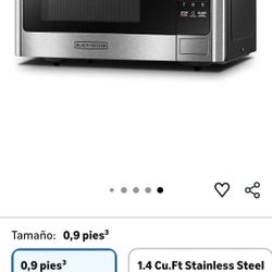Microwave Oven Black And Decker 