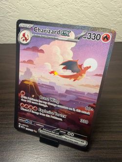 Charizard 199/165 SIR Pokemon Card LP