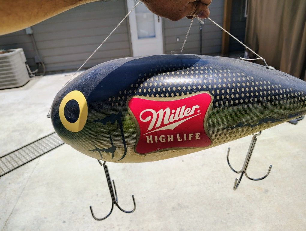 Vintage Miller High Life fishing lure