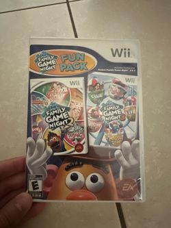 lectronic Arts Hasbro Family Game Night Fun Pack Wii Manual Included E
