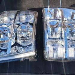 07-13 Chevrolet Silverado Headlights Luces Micas Calaveras Faros