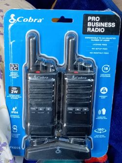 Cobra walkie talkies