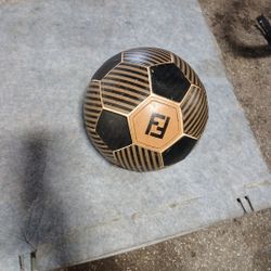 Vintage Fendi Leather Soccer Ball Collectible