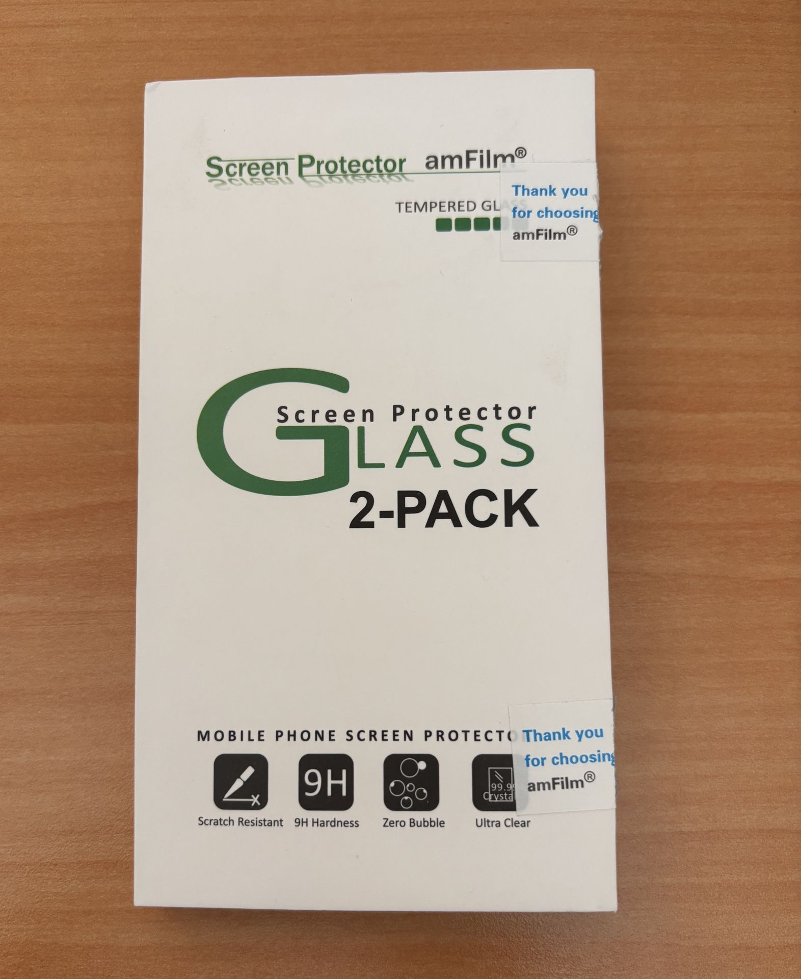 Screen Protector Tempered Glass [iPhone SE 2 (2020 2nd)/ SE 3 (2022 3rd), iPhone 8, 7, 6s and 6]