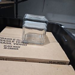 Glass Storage With Lid