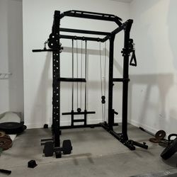 Power Rack With Cables