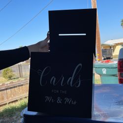 Wedding Card Box NEW