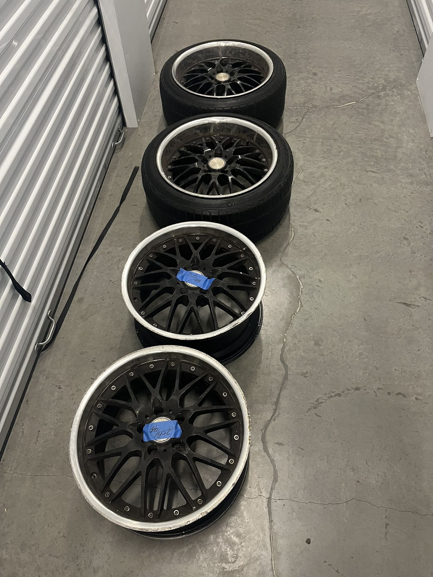 White Up Rims Accer 18” Deep Dish Rims for Sale in Huntington Park, CA - OfferUp