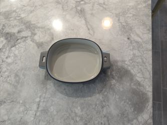 Pampered Chef 1 Quart Enameled Cast Iron Baking Dish