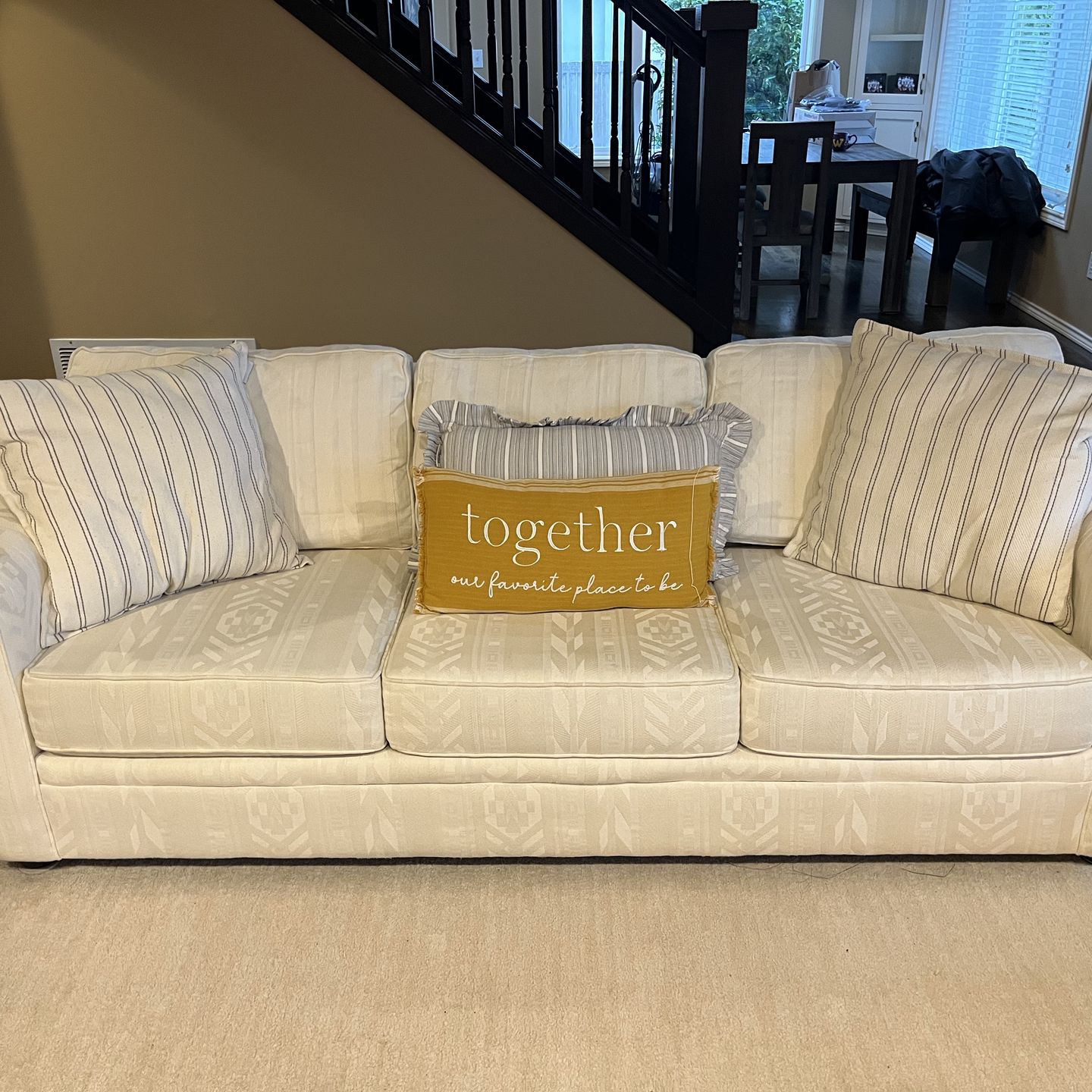Sofa and Loveseat