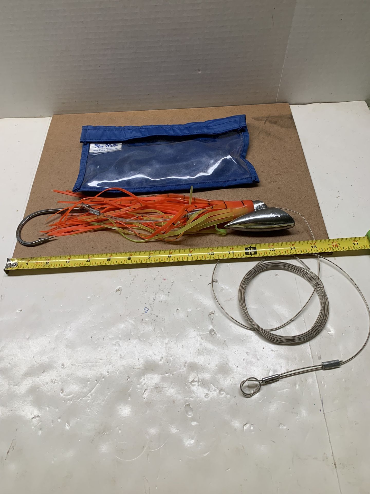 Fishing Gear Shark Lure rigged With Bag