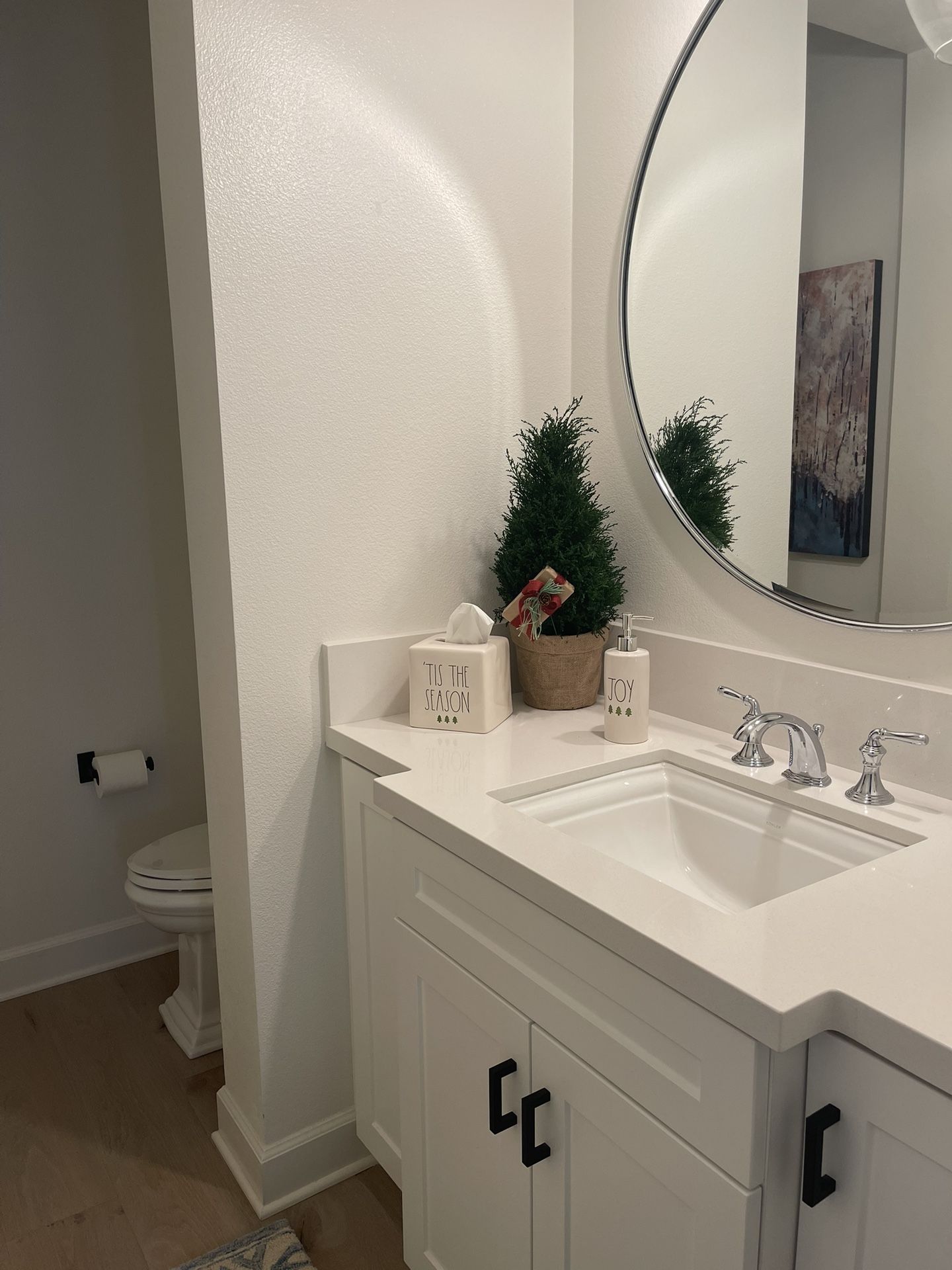 Pottery Barn Chrome Mirror