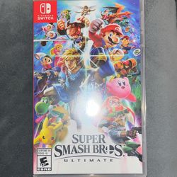 Nintendo Switch Super Smash Bros Ultimate