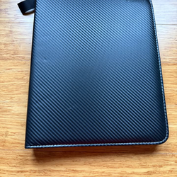 9 Packet Card Binder, Premium Zip Training Card Binder Doubled Sided Pocket Collection Binder