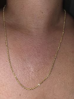 Cadena 10k oro Real