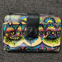 Sakroots Colorful Print Wallet