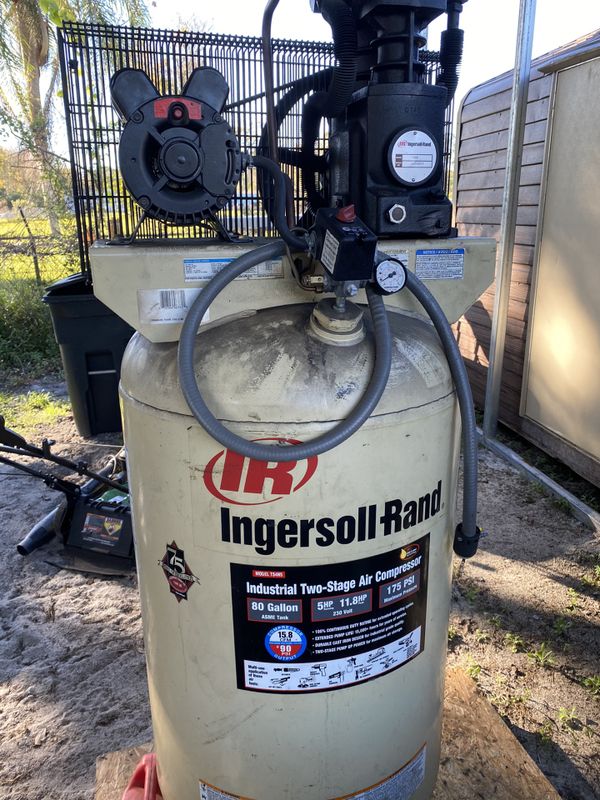 80 gal Ingersoll rand 2 stage air compressor. for Sale in Orlando, FL