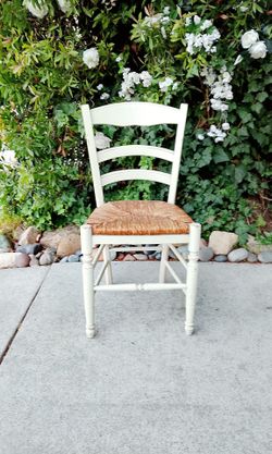 Chair Desk Chair Rattan Shabby Chic Farmhouse
