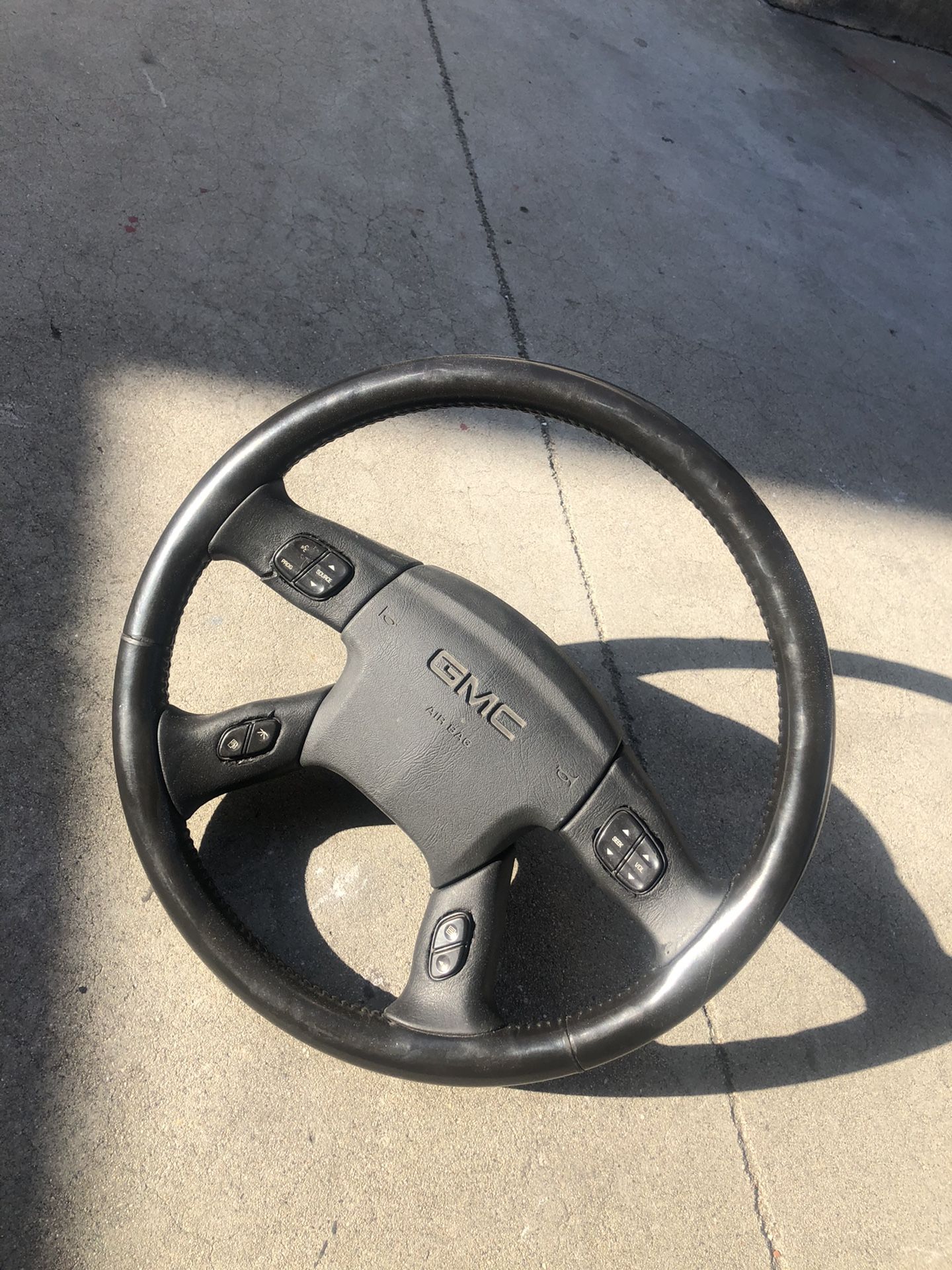 Gmc steering wheel