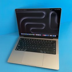 Apple MacBook Pro 14 (M3 chip / 2023 model) 8GB RAM 1TB SSD powerful laptop (100% battery) 