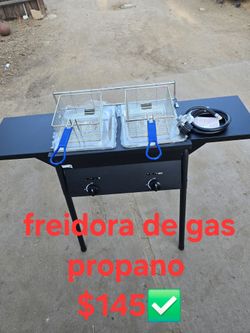 Freidora para pollo papas deep fryer propane