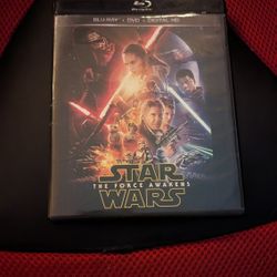 Star wars Episode 7 The Force Awaken Dvd And Blu-ray 